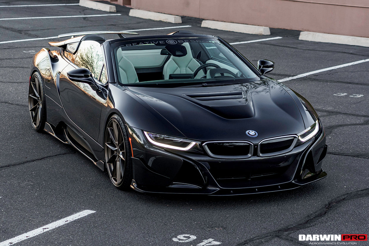2014-2018 BMW i8 BZK Carbon Fiber Full Body Kit - DarwinPRO Aerodynamics