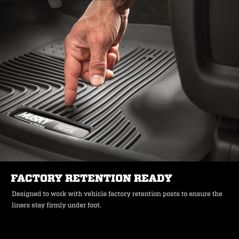 Husky Liners 20-21 Highlander All / 2021 Highlander XSE X-act Contour Series 3rd Seat Liners - Black