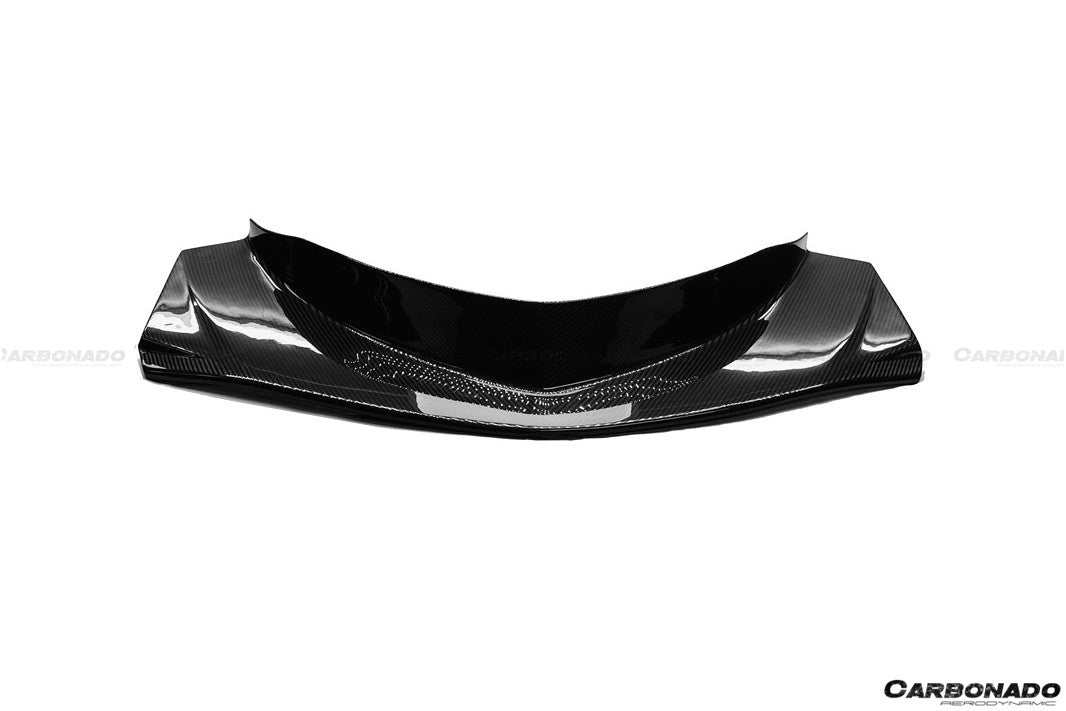 2020-2023 McLaren GT WP Style DRY Carbon Fiber Front Center Lip - Carbonado