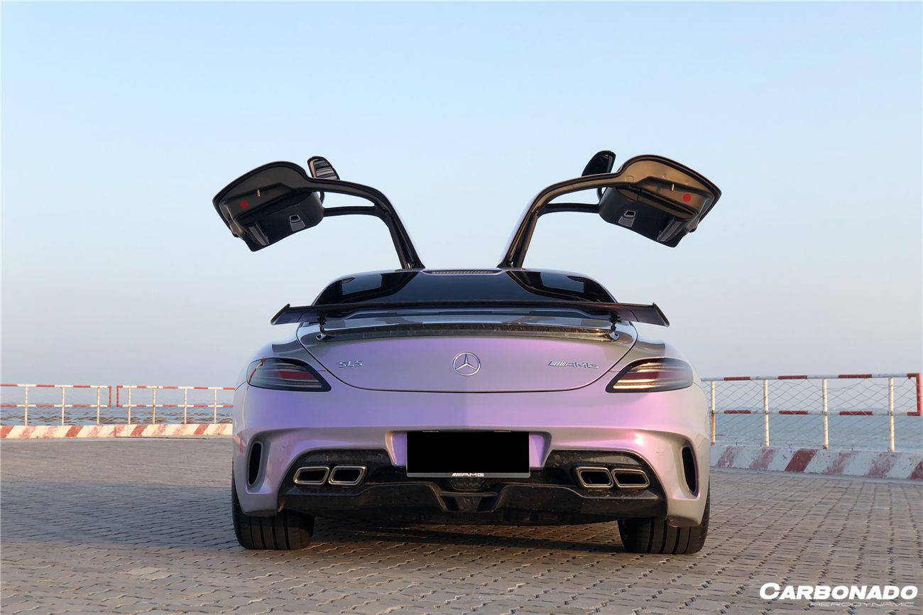 2010-2015 Mercedes Benz W197 SLS AMG BKSS Style Rear Bumper - Carbonado Aero