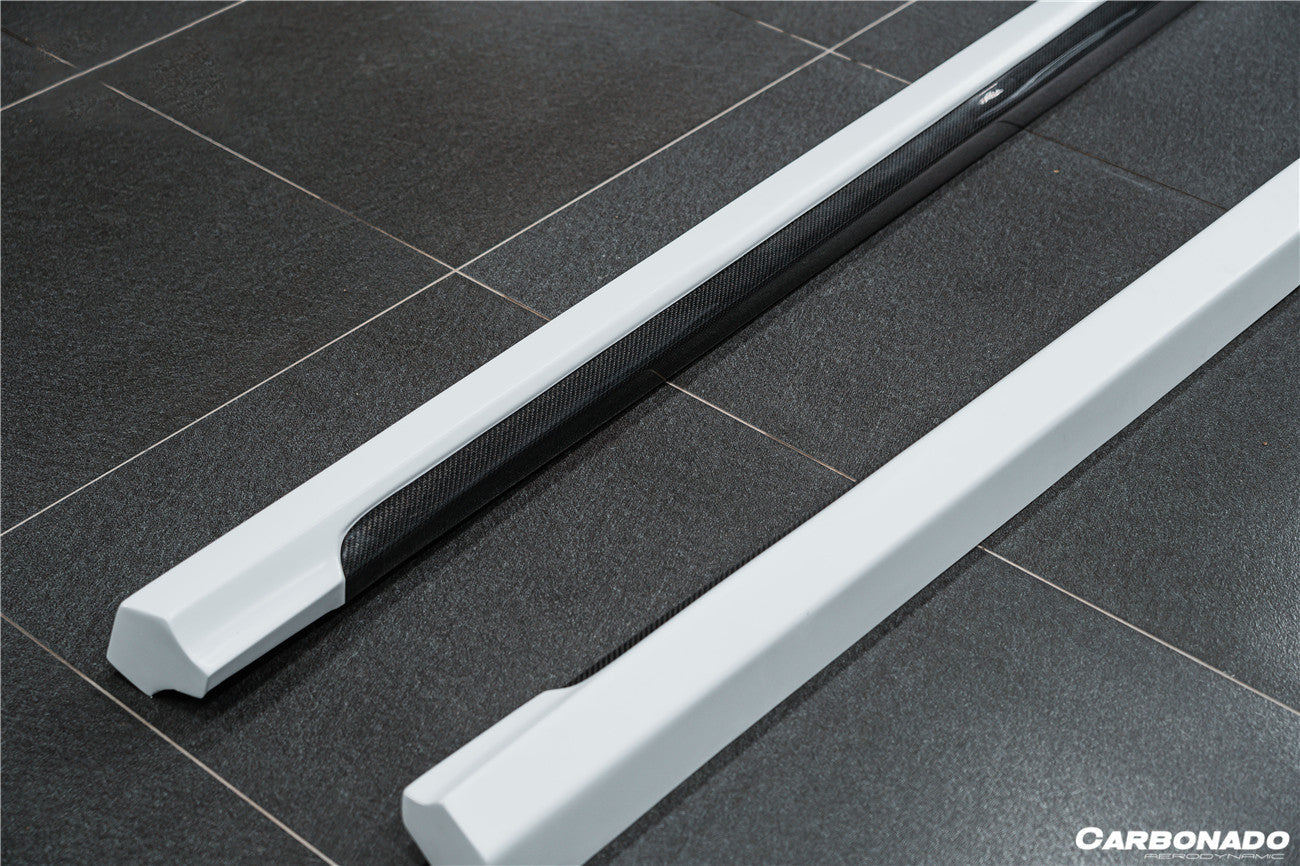 2019-2022 Porsche 959.1 Cayenne S/E-Hybrid OD Style Side Skirts - Carbonado