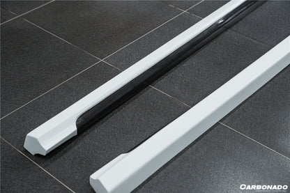 2019-2022 Porsche 959.1 Cayenne S/E-Hybrid OD Style Side Skirts - Carbonado