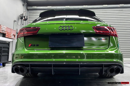 2013-2018 Audi RS6 Avant Carbon Fiber Rear Lip - DarwinPRO Aerodynamics
