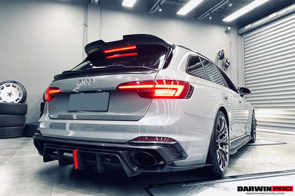 2017-2022 Audi RS4 B9/B9.5 S4 B9 BKSS Style Rear Decklid Spoiler - DarwinPRO Aerodynamics