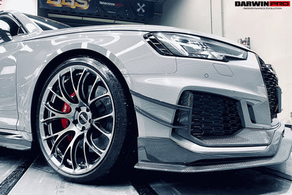 2017-2019 Audi RS4 B9 BKSS Style Front Lip - DarwinPRO Aerodynamics