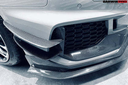 2017-2019 Audi RS4 B9 BKSS Style Front Canards - DarwinPRO Aerodynamics