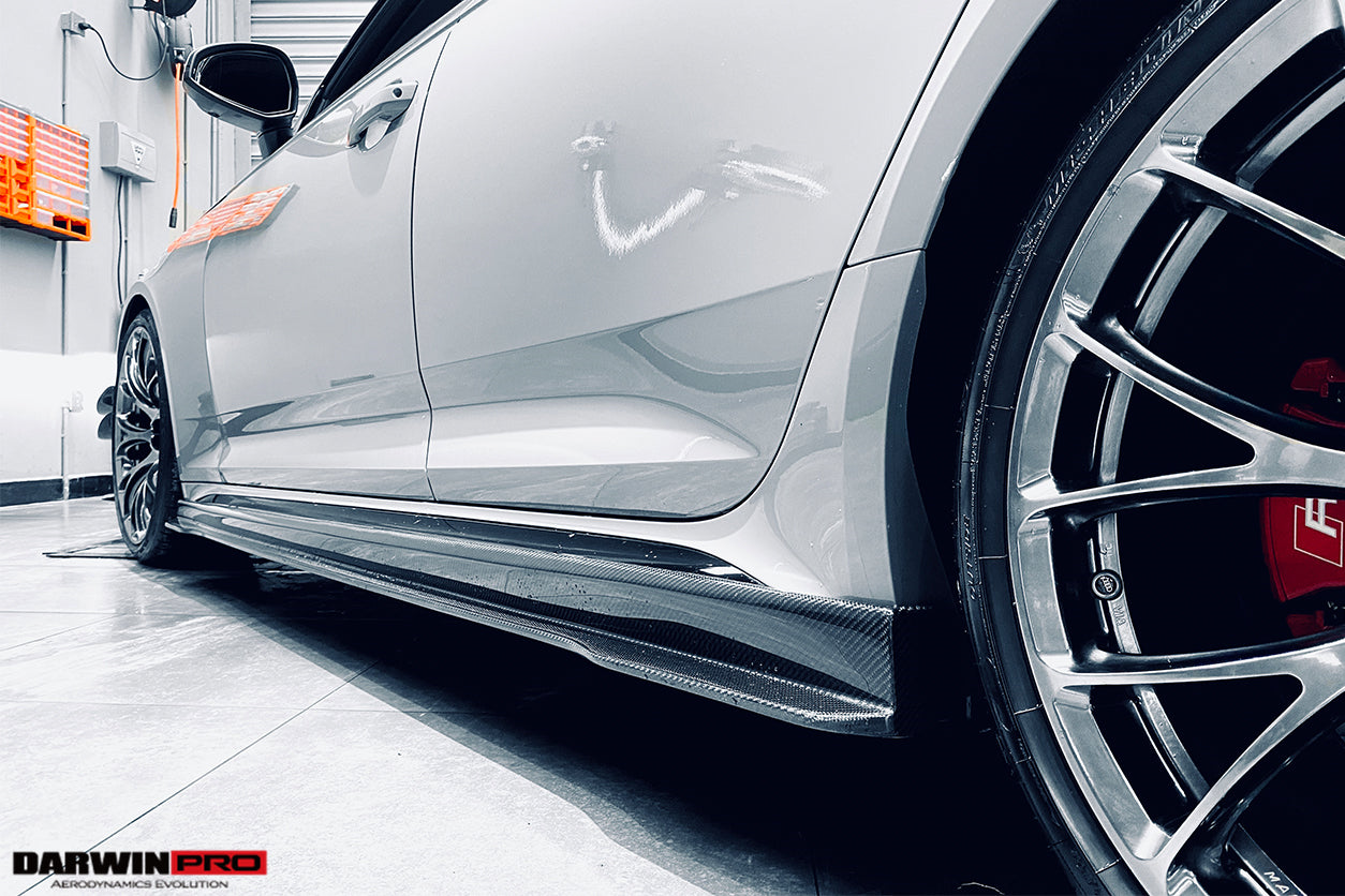 2017-2022 Audi RS4 B9 BKSS Style Side Skirts Under Board - DarwinPRO Aerodynamics