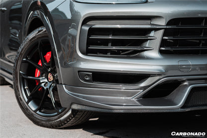 2019-2022 Porsche 959.1 Cayenne S/E-Hybrid OD Style Front Lip - Carbonado