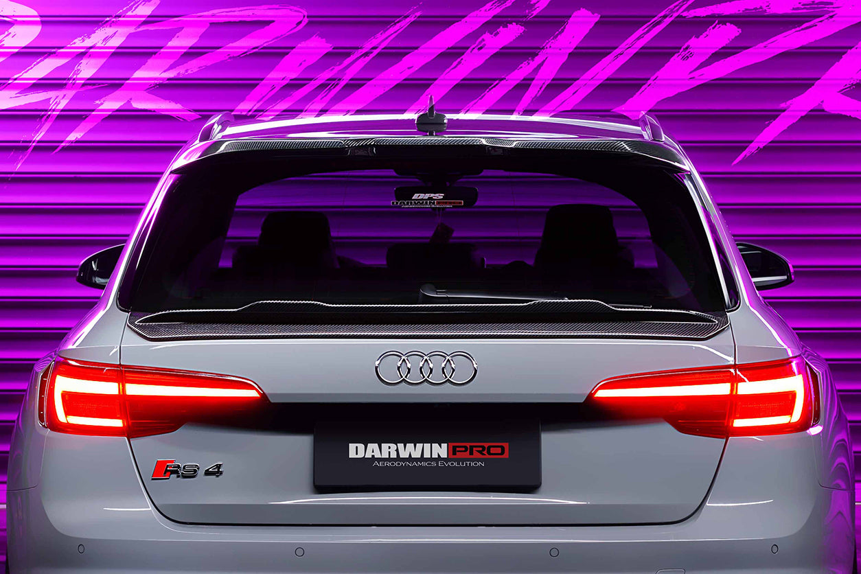 2017-2022 Audi RS4 B9/B9.5 S4 B9 BKSS Style Rear Decklid Spoiler - DarwinPRO Aerodynamics