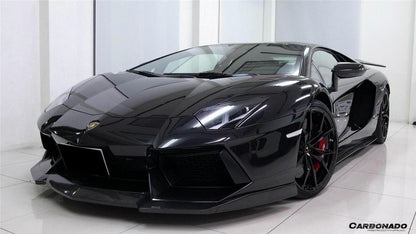 2011-2016 Lamborghini Aventador LP700 Coupe/Roadster DC Style Carbon Fiber Front Lip - Carbonado