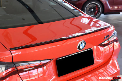 2021-UP BMW M4 G82 OE Style Carbon Fiber Trunk Spoiler - DarwinPRO Aerodynamics