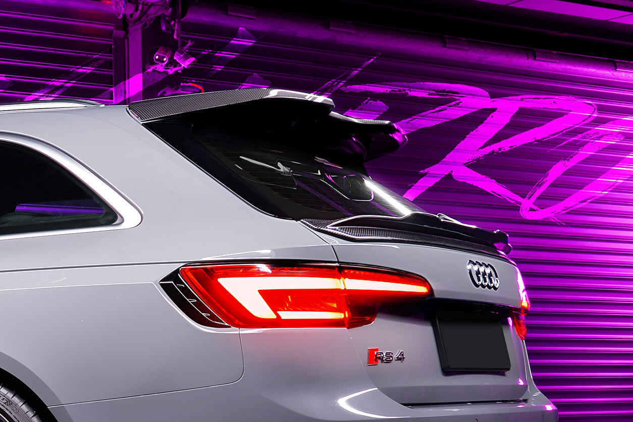 2017-2022 Audi RS4 B9/B9.5 S4 B9 BKSS Style Rear Decklid Spoiler - DarwinPRO Aerodynamics