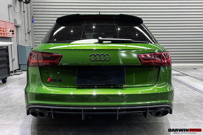 2013-2018 Audi RS6 Avant Carbon Fiber Rear Lip - DarwinPRO Aerodynamics