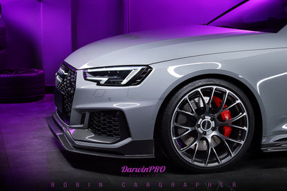 2017-2019 Audi RS4 B9 BKSS Style Front Lip - DarwinPRO Aerodynamics