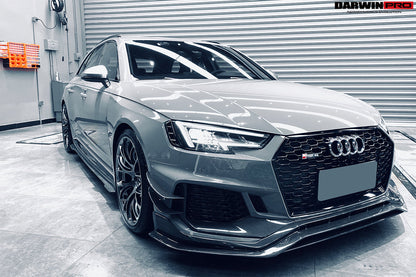 2017-2022 Audi RS4 B9 BKSS Style Side Skirts Under Board - DarwinPRO Aerodynamics
