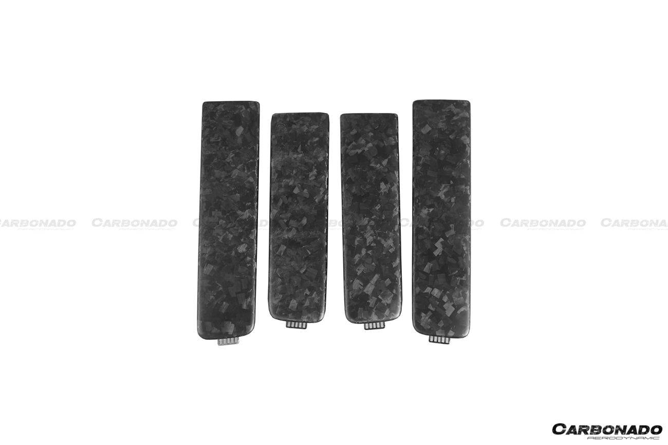 2019-2022 Mercedes Benz W464 G550/G63AMG G-Class Dry Carbon Fiber Door Patch Replacement - Carbonado Aero