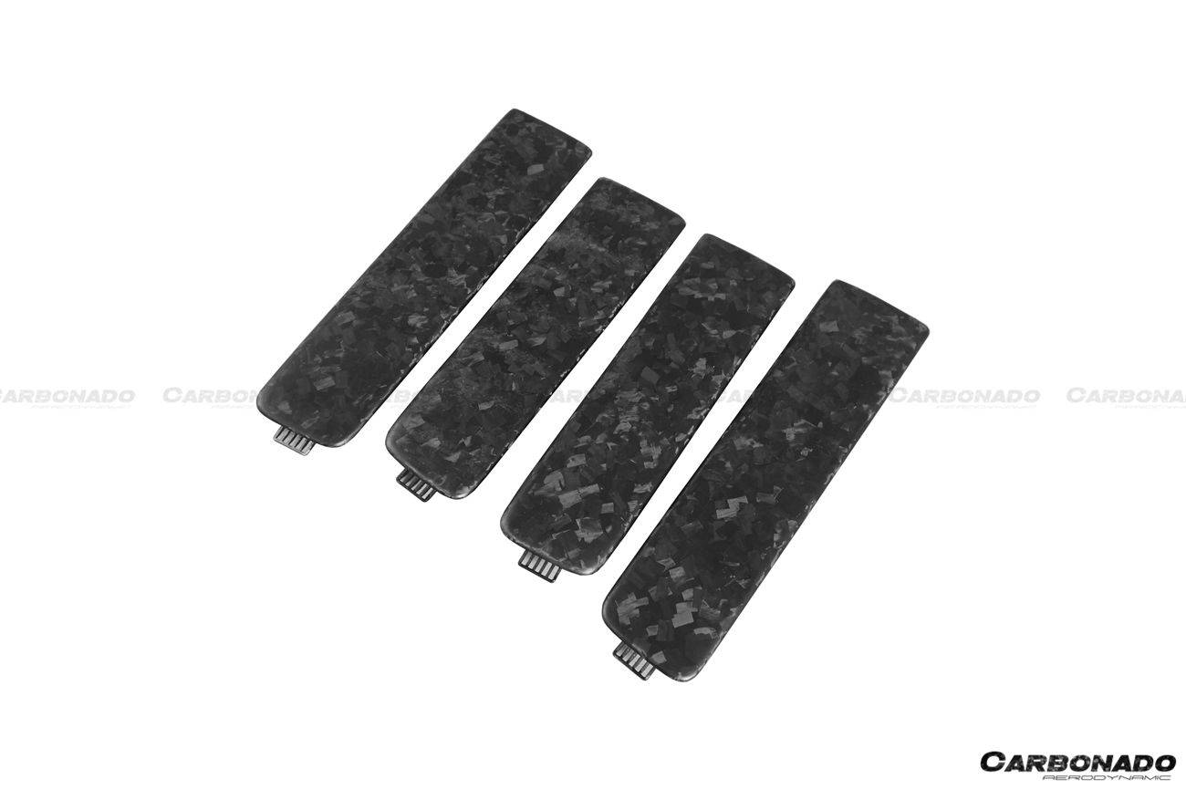 2019-2022 Mercedes Benz W464 G550/G63AMG G-Class Dry Carbon Fiber Door Patch Replacement - Carbonado Aero