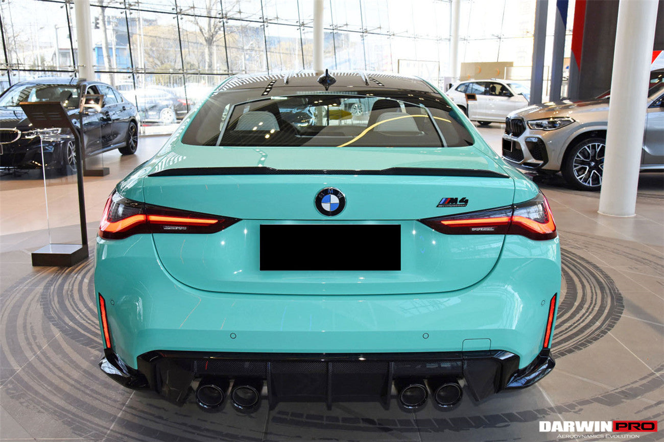 2021-UP BMW M4 G82 OE Style Carbon Fiber Trunk Spoiler - DarwinPRO Aerodynamics