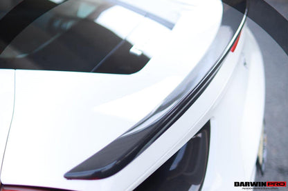 2015-2020 Ferrari 488 GTB BKSS Style Carbon Fiber Trunk Spoiler - DarwinPRO Aerodynamics