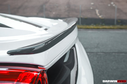 2015-2020 Ferrari 488 GTB BKSS Style Carbon Fiber Trunk Spoiler - DarwinPRO Aerodynamics