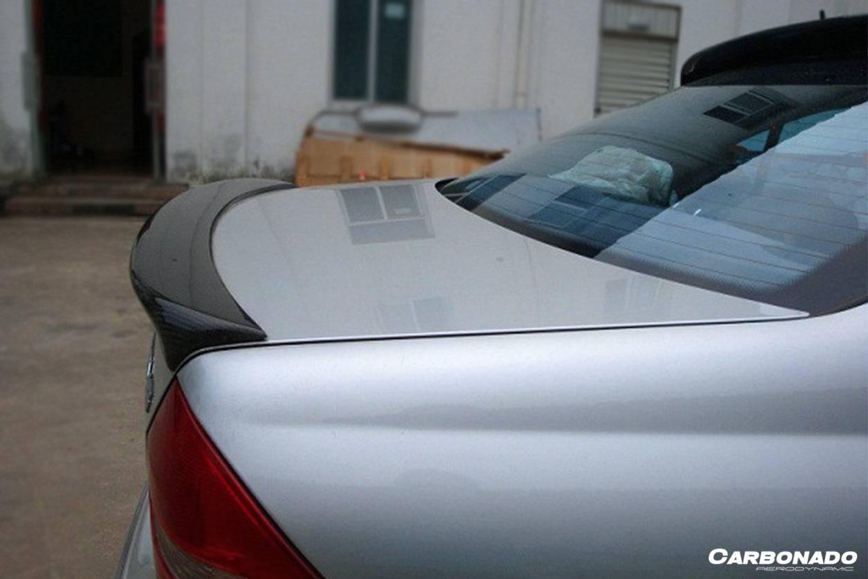 2001-2007 Mercedes Benz W203 C Class BS Style Trunk Spoiler - Carbonado Aero