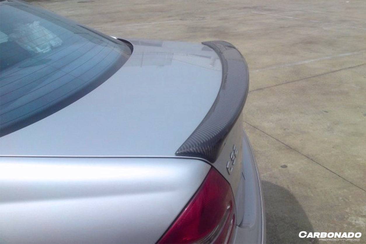 2001-2007 Mercedes Benz W203 C Class BS Style Trunk Spoiler - Carbonado Aero