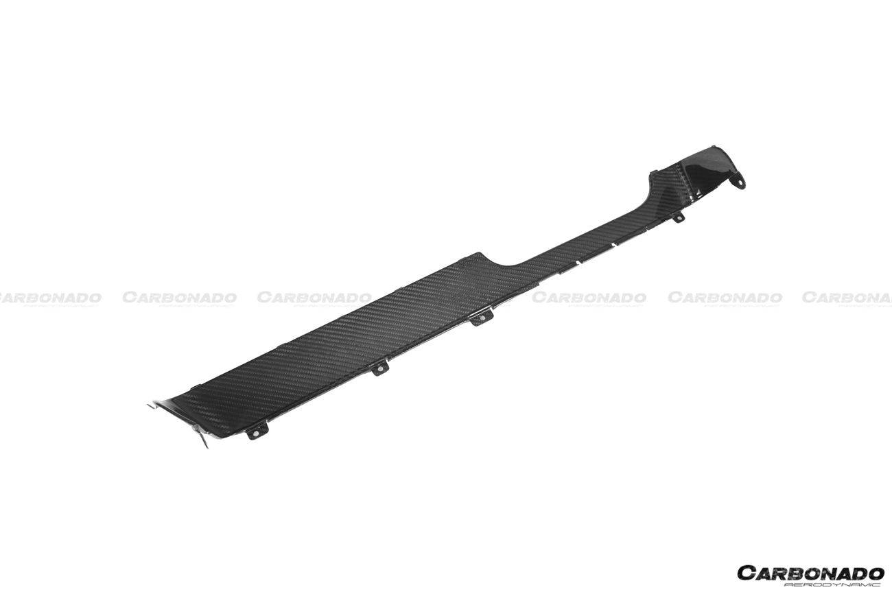 2019-2022 Mercedes Benz W464 G550/G63AMG G-Class Dry Carbon Fiber Screen Surround Panel Replacement - Carbonado Aero