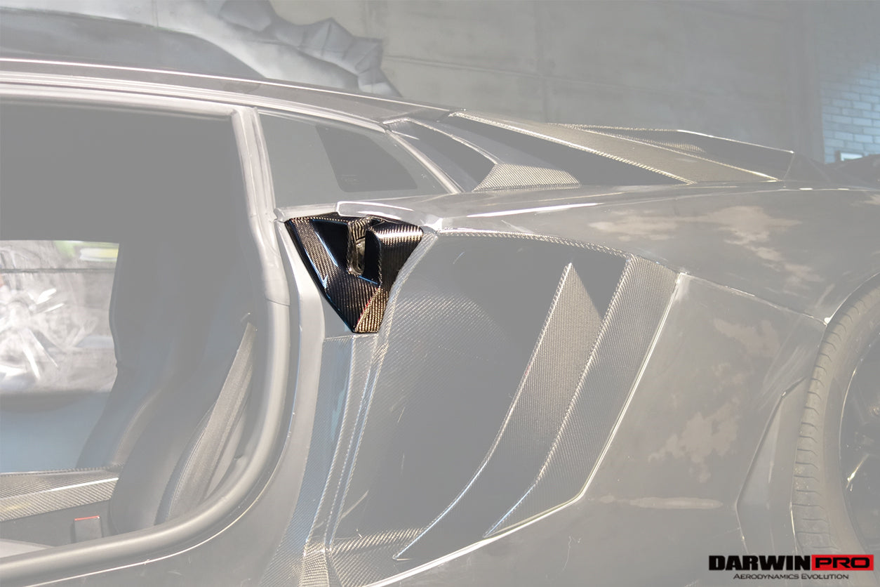 2011-2016 Lamborghini Aventador LP700 Coupe Carbon Fiber Door Lock Replace - DarwinPRO Aerodynamics