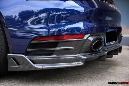 2019-2023 Porsche 911 992 Carrera S/4/4S/Targa/Cabriolet OE Style Rear Diffuser - DarwinPRO Aerodynamics