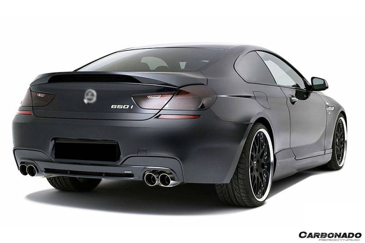 2011-2018 BMW 6 Series F06 F12 F13 HM Style Carbon Fiber Rear Diffuser - Carbonado Aero