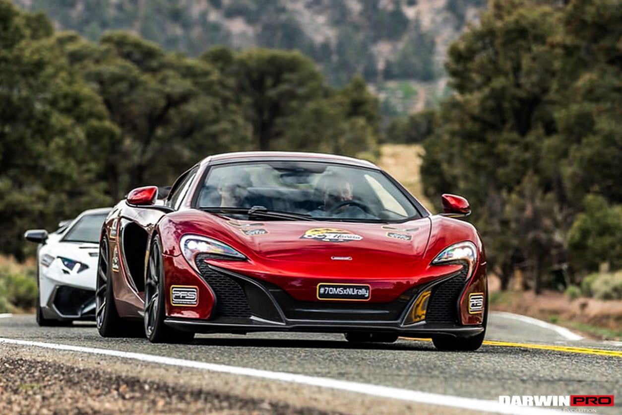 2014-2017 McLaren 650s Carbon Fiber Front Lip - DarwinPRO Aerodynamics