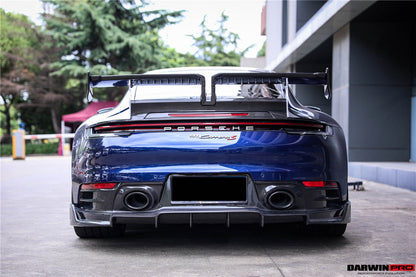 2019-2023 Porsche 911 992 Carrera S/4/4S/Targa/Cabriolet BKSS Style Rear Lip - DarwinPRO Aerodynamics