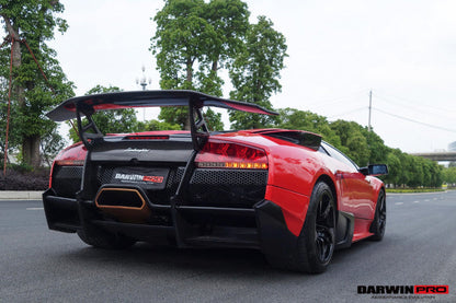 2001-2010 Lamborghini Murcielago SV Style Rear Bumper & Wing - DarwinPRO Aerodynamics
