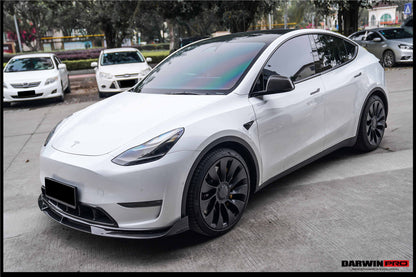 2020-2023 Tesla Model Y IMP Performance Carbon Fiber Front Bumper Grill - DarwinPRO Aerodynamics