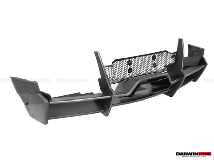 2001-2010 Lamborghini Murcielago SV Style Rear Bumper & Wing - DarwinPRO Aerodynamics