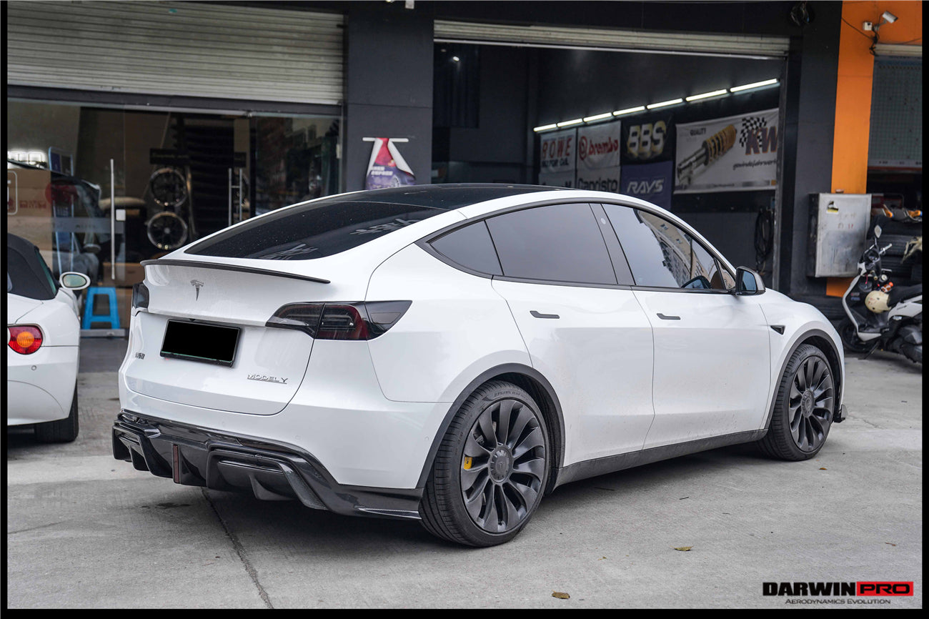 2020-2023 Tesla Model Y IMP Performance Carbon Fiber Rear Diffuser - DarwinPRO Aerodynamics