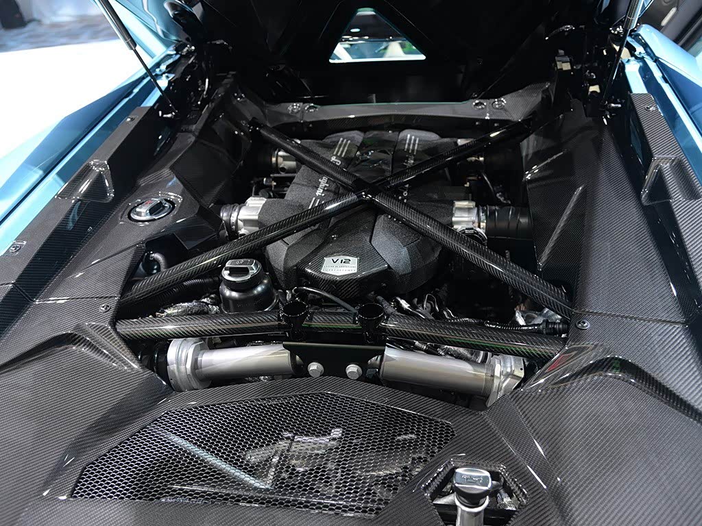 2011-2016 Lamborghini Aventador LP700 Coupe Carbon Fiber Engine Bay Cover Interior Replacement