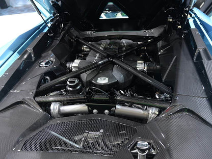 2011-2016 Lamborghini Aventador LP700 Coupe Carbon Fiber Engine Bay Cover Interior Replacement