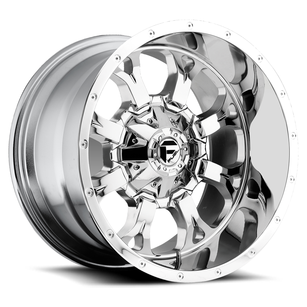 20" Fuel D516 Krank Chrome 6x139.7 ( Set of 4 )