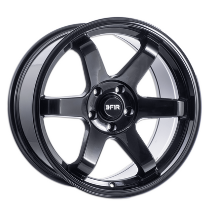 F1R F106 18x8.5 ET35 Gloss Black 5x114.3 – ( Square Set of 4 )