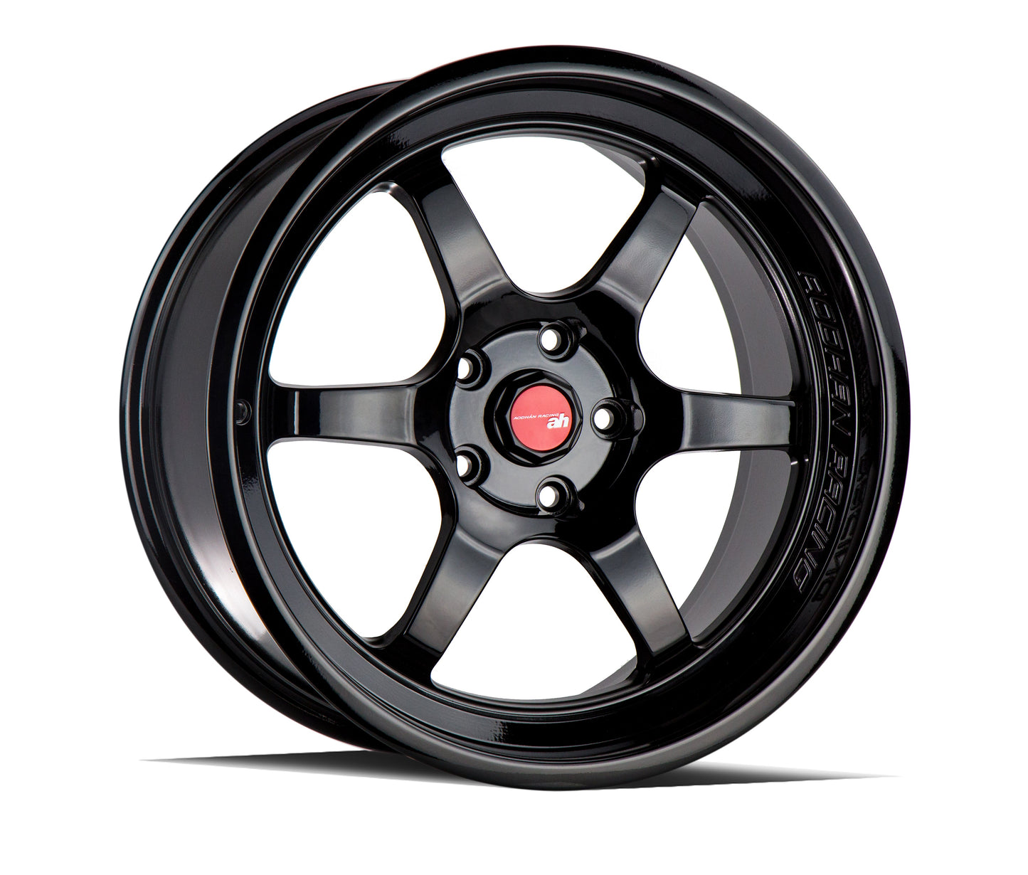 Aodhan AH08 Gloss Black - 18x8.5 +35 5x114.3 (Square Set of 4)