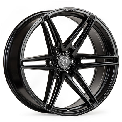 Rohana RFV1 20x9.5 ET18 Matte Black 6x139 – (Square Set of 4)