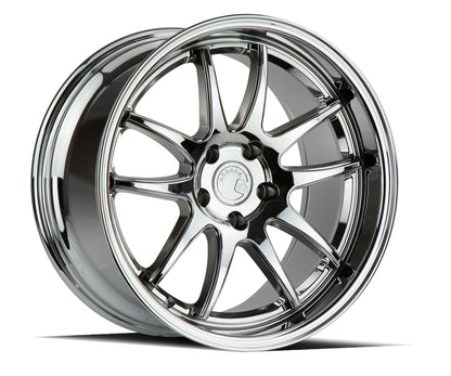 Aodhan DS02 Vacuum Chrome - 18x9.5 +30 / 18x10.5 +22 5x114.3 (Staggered Set of 4)