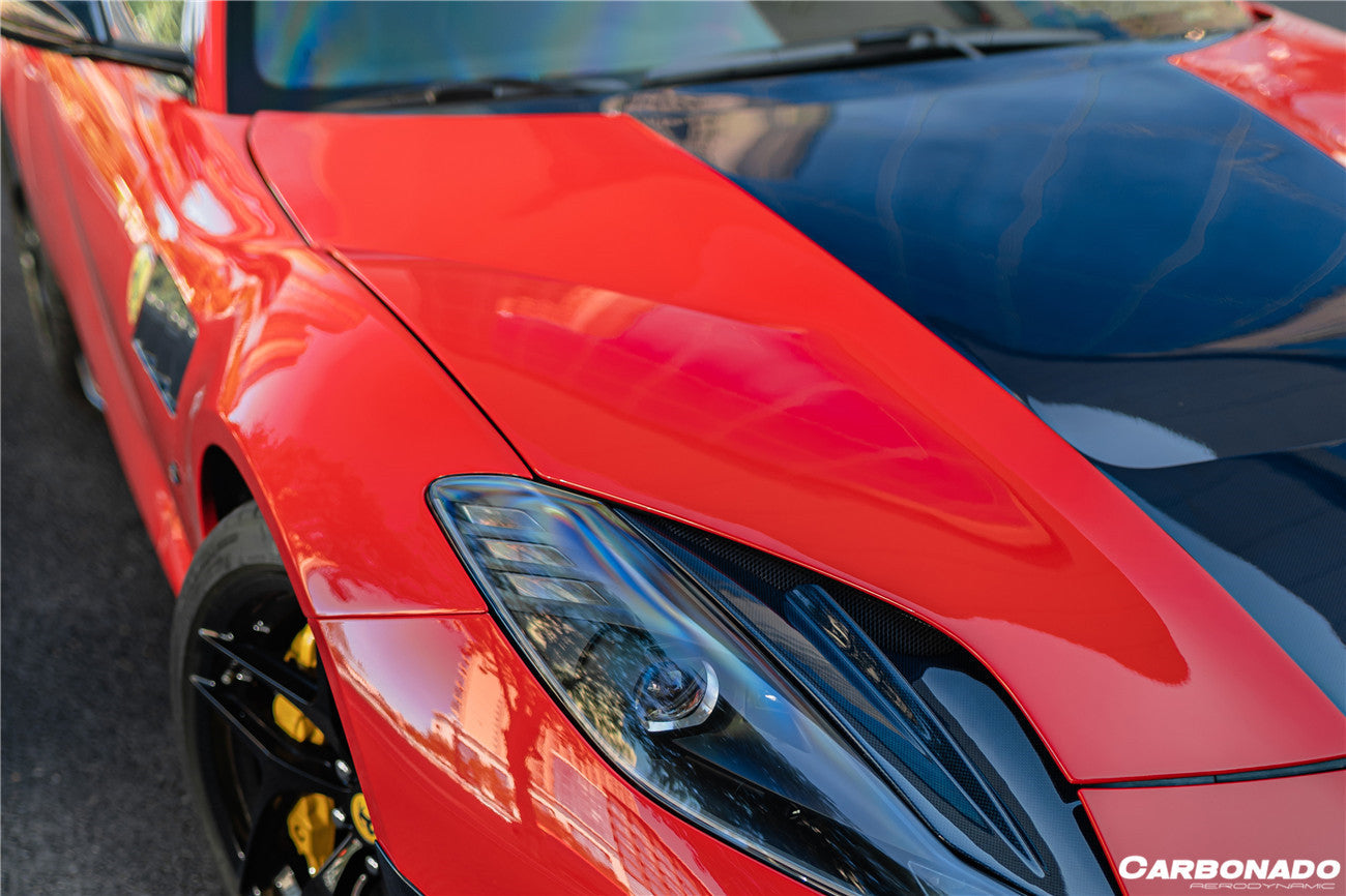 2018-UP Ferrari 812 Superfast /GTS MSY Style Hood - Carbonado
