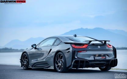 2014-2018 BMW i8 BZK Carbon Fiber Rear Diffuser - DarwinPRO Aerodynamics