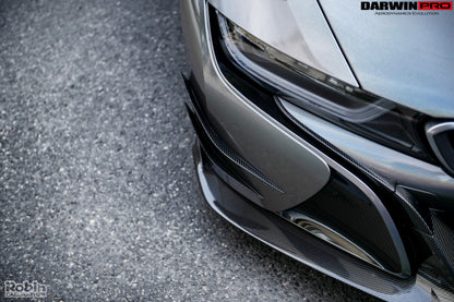 2014-2018 BMW i8 BZK Carbon Fiber Front Canards - DarwinPRO Aerodynamics
