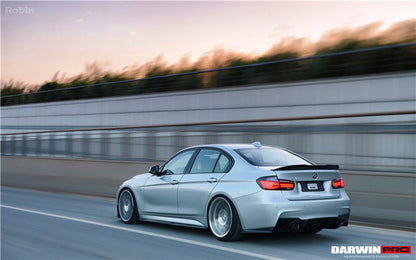2011-2019 BMW 3 Series F35 M-Tech GV Style Carbon Fiber Side Skirts - DarwinPRO Aerodynamics