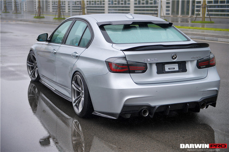 2011-2019 BMW 3 Series F30/F35 M-Tech GV Carbon Fiber Trunk Spoiler - DarwinPRO Aerodynamics