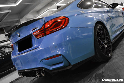 2014-2020 BMW M4 F82 VRS Style Carbon Fiber Trunk Spoiler - Carbonado