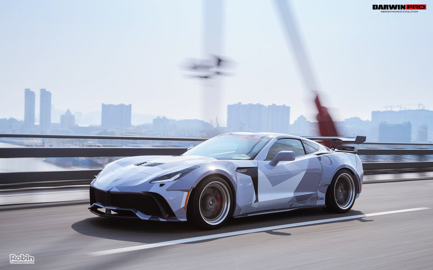 2013-2017 Corvette C7 Z51 BKSS Style Front Bumper - DarwinPRO Aerodynamics
